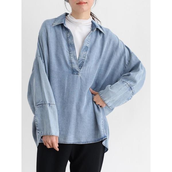 テンセルドルマンスキッパーシャツ