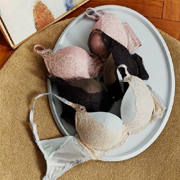 夢みるブラ ノンワイヤー スリムライン ブラジャー オーロラドリーム1498【E、Fサイズ】