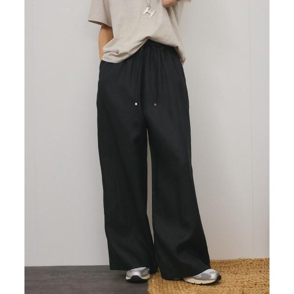 ヨーロピアンフラックスリネンリラックスパンツ