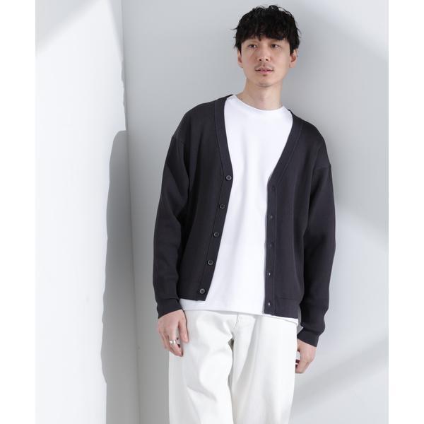 CICAドライタッチ リブカーディガン