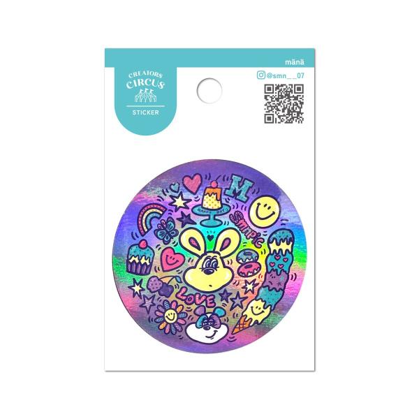 クリエイターズサーカス　ステッカー　Ｆｕｌｌ　ｏｆ　ｆａｖｏｒｉｔｅｓ