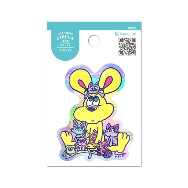 クリエイターズサーカス　ステッカー　Ｆｕｌｌ　ｏｆ　ｃａｔｓ