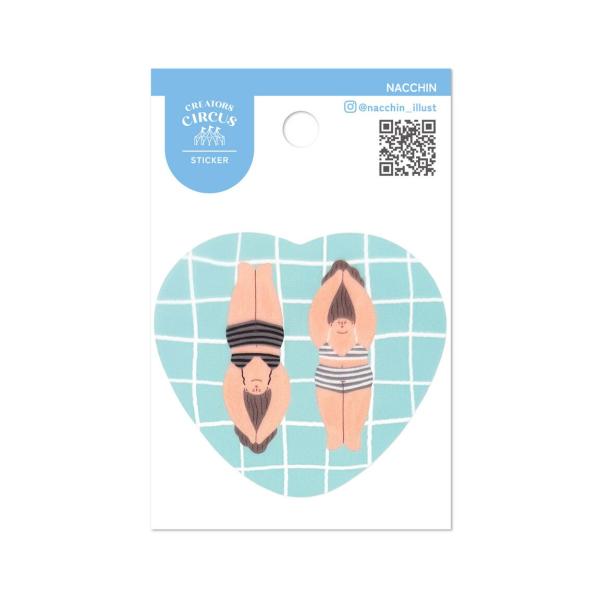 クリエイターズサーカス　ステッカー　ＬＯＶＥＬＹ　ＴＷＩＮＳ