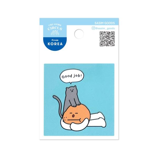 クリエイターズサーカス　ステッカー　ＰＯＰＯ　ａｎｄ　ｃａｔ