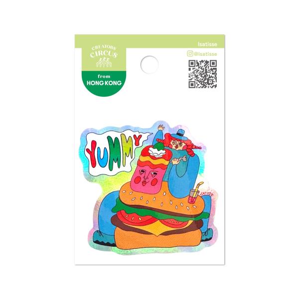 クリエイターズサーカス　ステッカー　Ｙｕｍｍｙ