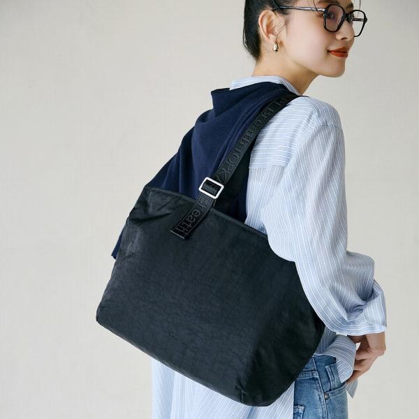 Freely フリーリー ナイロン ロゴテープ  トートバッグ A4対応