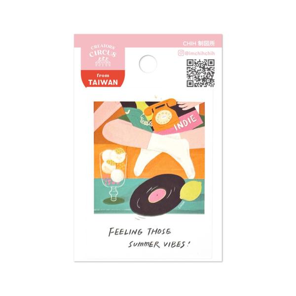 クリエイターズサーカス　ステッカー　ＦＥＥＬＩＮＧ　ＴＨＯＳＥ　ＳＵＭＭＥＲ　ＶＩＢＥＳ