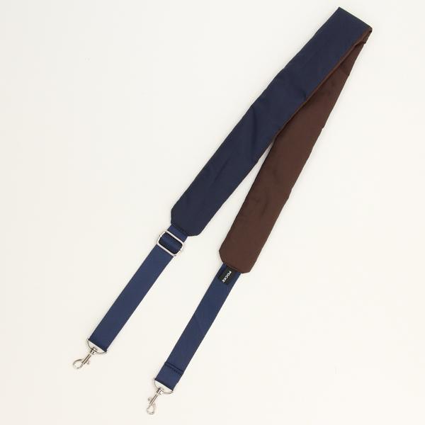 ポケットプラス　ふわふわショルダーストラップ（バイカラー）　【POCKET＋PLUS】