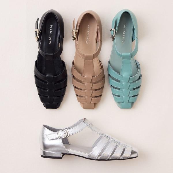 卑弥呼の春夏の定番◇ソフトスクエアトゥグルカシューズ/651501