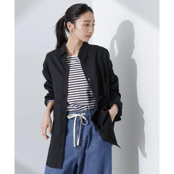 Anti Smell Linen ベーシックワイドシャツ