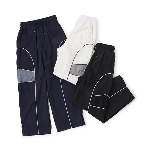 【LTXC】撥水_パイピングトラックパンツ