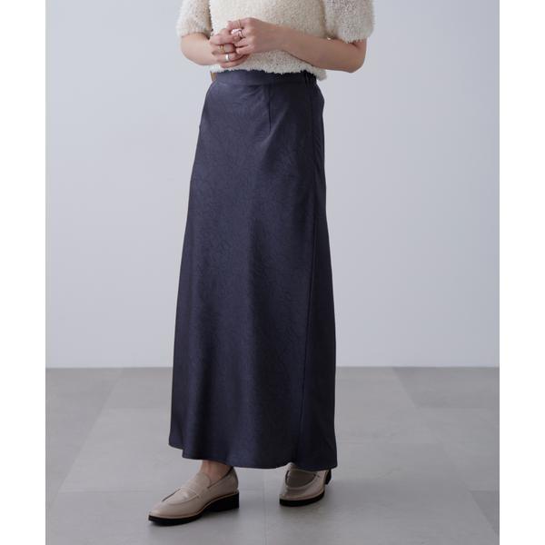 ワッシャーサテンナロースカート