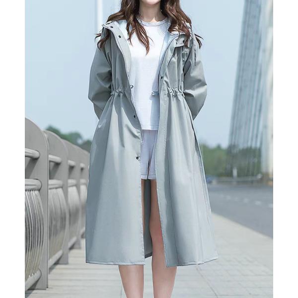【UVカット＆はっ水】晴雨兼用レインコート ライトアウター