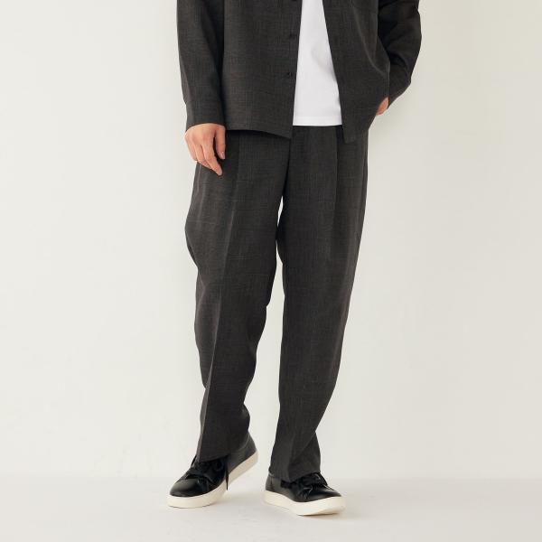 SHIPS Colors:〈洗濯機可能〉ウーリー イージー パンツ(セットアップ対応可能)