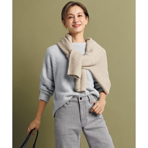 ラメシャギー  ニット