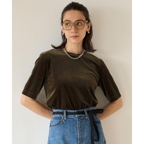 ストレッチ ベロアＴシャツ