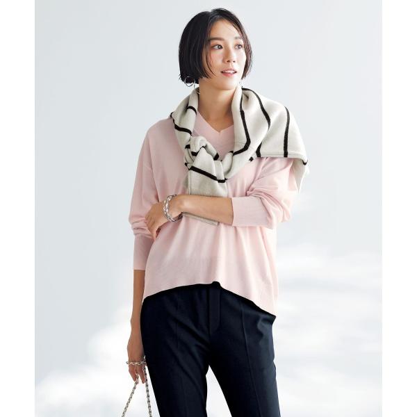 ハイゲージウール Ｖネック