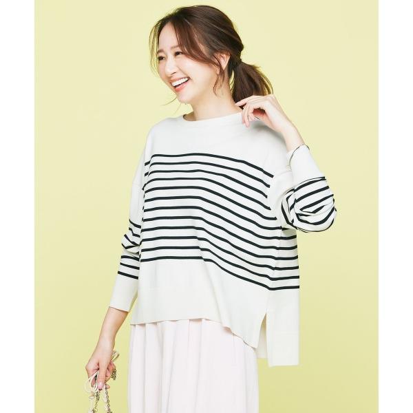 マイビューティ クルーネック ニット