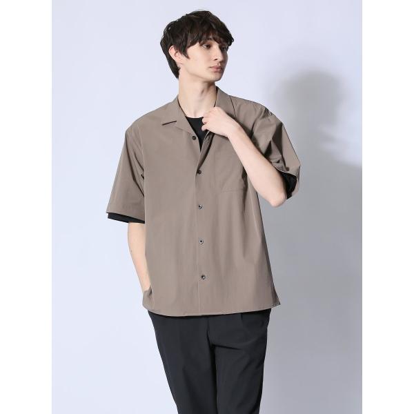 m.f.エディトリアル circle motion NPU オープンカラーシャツ(セットアップ可能)