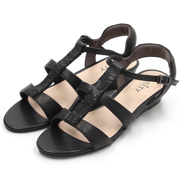 ホットフィックスウェッジサンダル