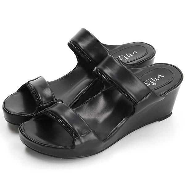 ウェッジミュールサンダル