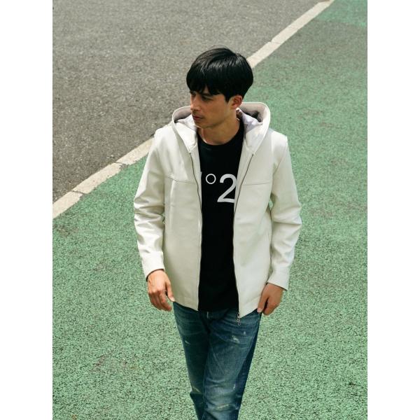 【Custom Culture】 ラムレザー パーカー