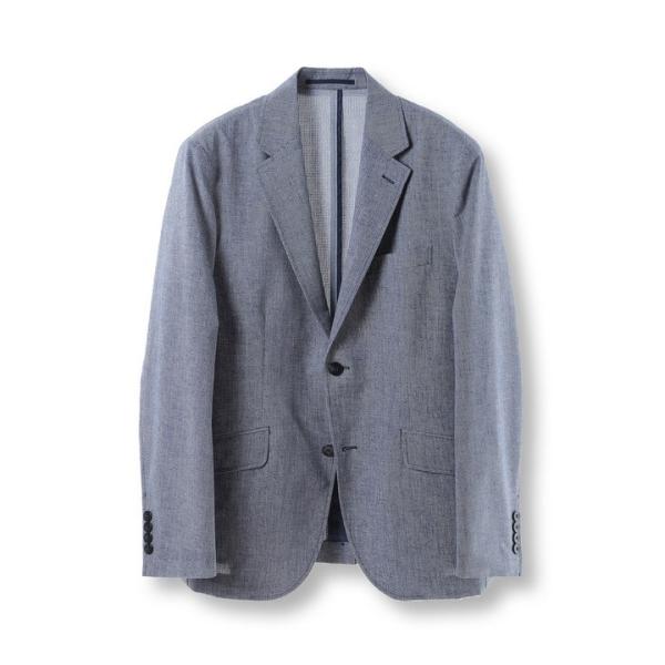 COOL DOTS メランジプリントジャケット〈イージーケア/吸水速乾〉