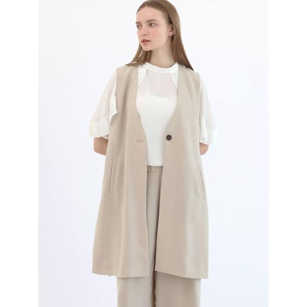 サイドスリットジレ