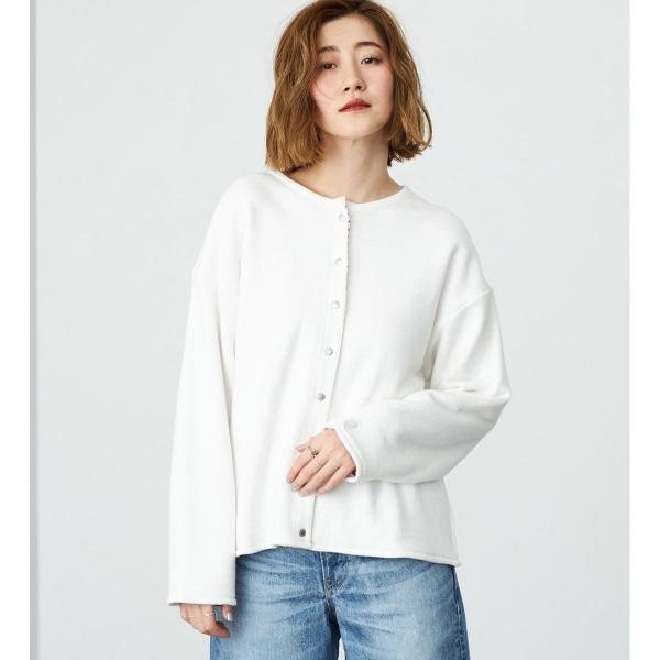 SOMEHTING リバーシブルスウェットカーディガン