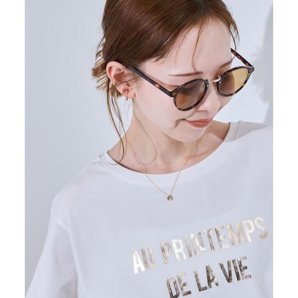 ケース付きメタルブリッジカラーグラスアイウェア