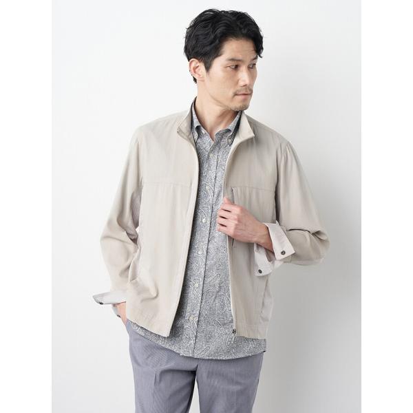 ライトワッフルパンチングブルゾン