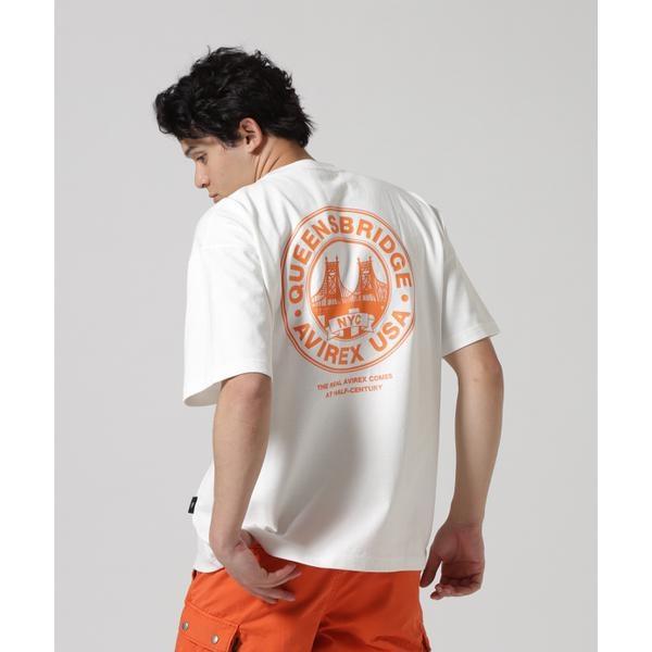 CIRCLE LOGO T-SHIRT ”QUEENS BRIDGE” ／ サークルロゴ 半袖Tシャ