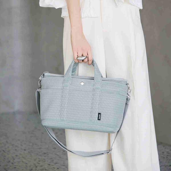 【Breath TOPKAPI】ポリメッシュ ショルダー付き トートバッグ