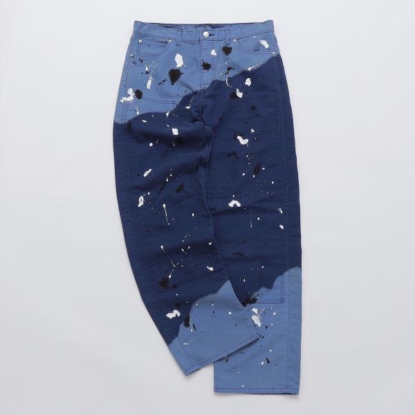 NOMARHYTHM TEXTILE: HAND DYED WORK PANTS