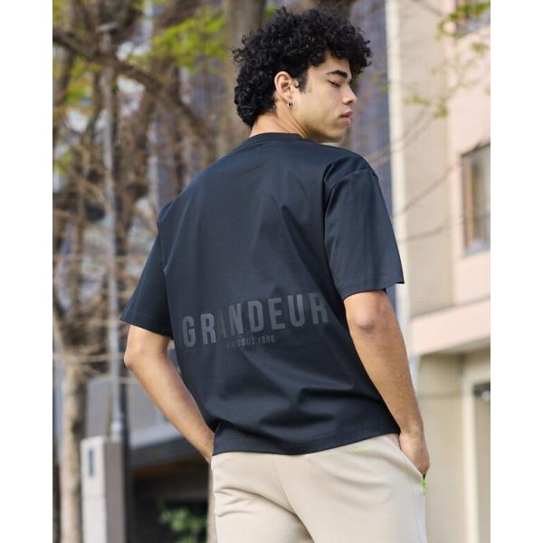 【VIRTUOUS/バーチャス】シルケットバックロゴＴシャツ