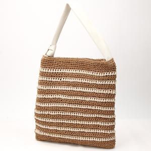 カシュカシュ cachecache / 柄ボーダークロッシェトート｜マルイ(丸井)Yahoo!店