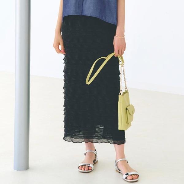 フリルナロースカート