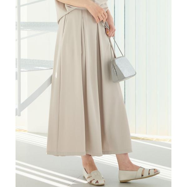 【吸水速乾/イージーケア/UVカット/接触冷感】さらさらDRYスカーチョ