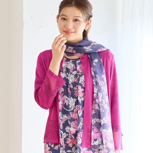 エレガンスフラワーシルクストール