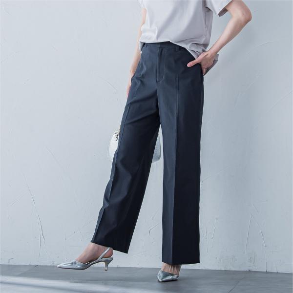 シェルタリングドライオックスワイドパンツ≪洗濯機で洗える≫