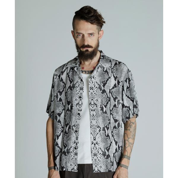 RAYON SHIRT PYTHON／レーヨンシャツ パイソン