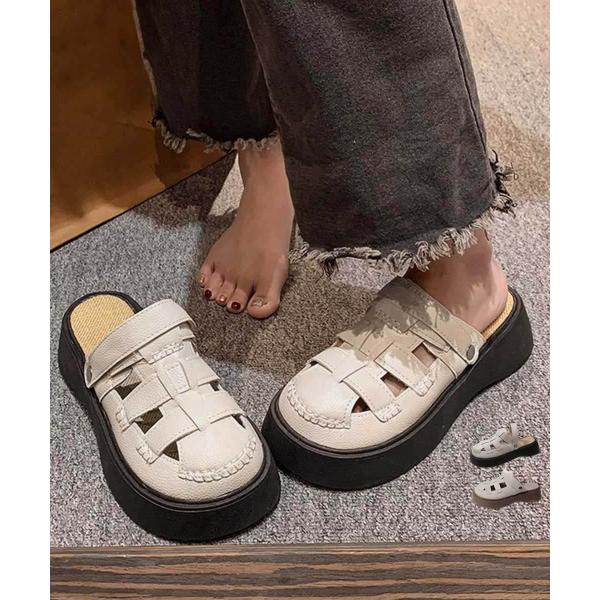 フィッシャーマンサンダル厚底 レディース