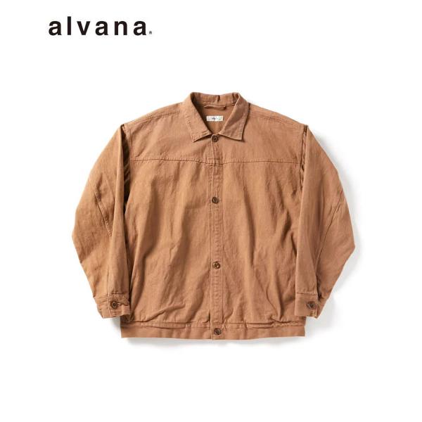 【alvana】NATURAL TWILL SHORT JACKET [ALV-90112]