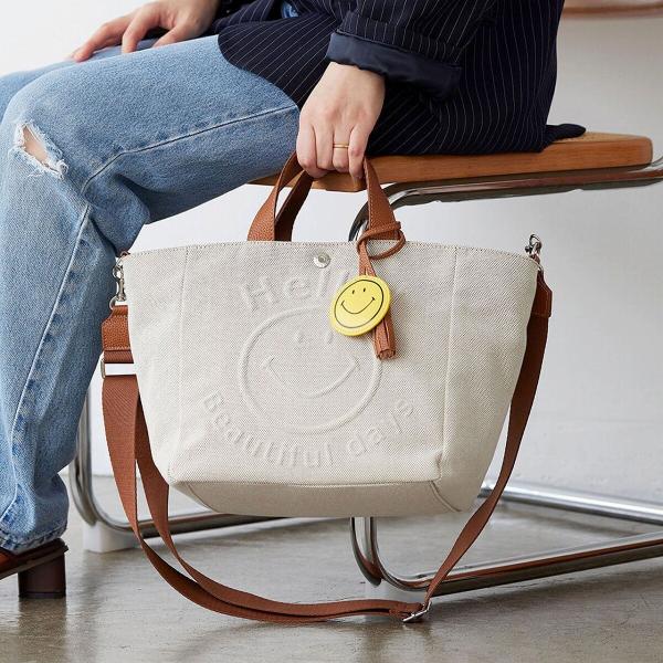 【Breath TOPKAPI】SMILE COLLECTION スマイル トートバッグ チャーム付