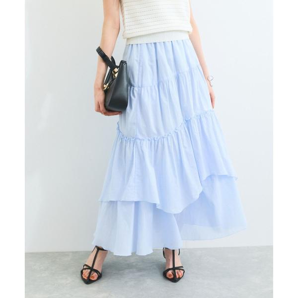 ボイルティアードスカート