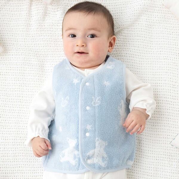 【お揃い】パイルクマジャガードベスト(60~80cm)