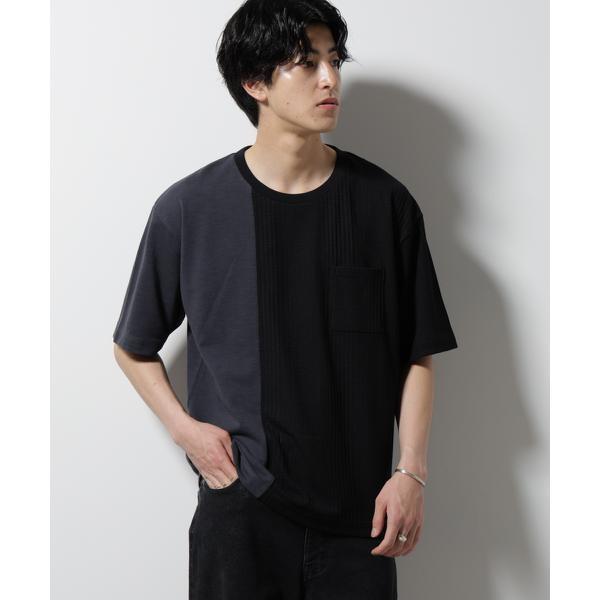 リンクスカノコ コンビTシャツ 半袖