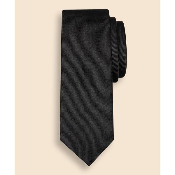 シルク　ソリッド　レップタイ　Made in USA セレモニー