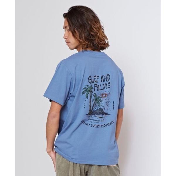 【カヒコ】カノアメンズTシャツ【SURF＆Palms】