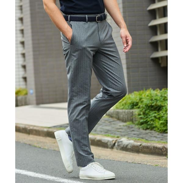 圧倒的清涼感・８つの機能美【接触冷感/通気性/軽量/撥水…等】クールドッツ セットアップパンツ_ヘリ